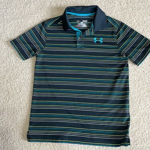 Striped UA polo